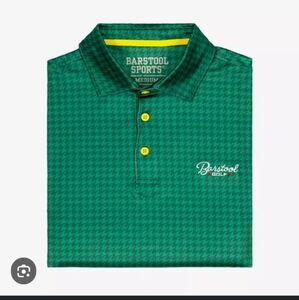 Barstool Sports Barstool Golf Houndstooth Polo